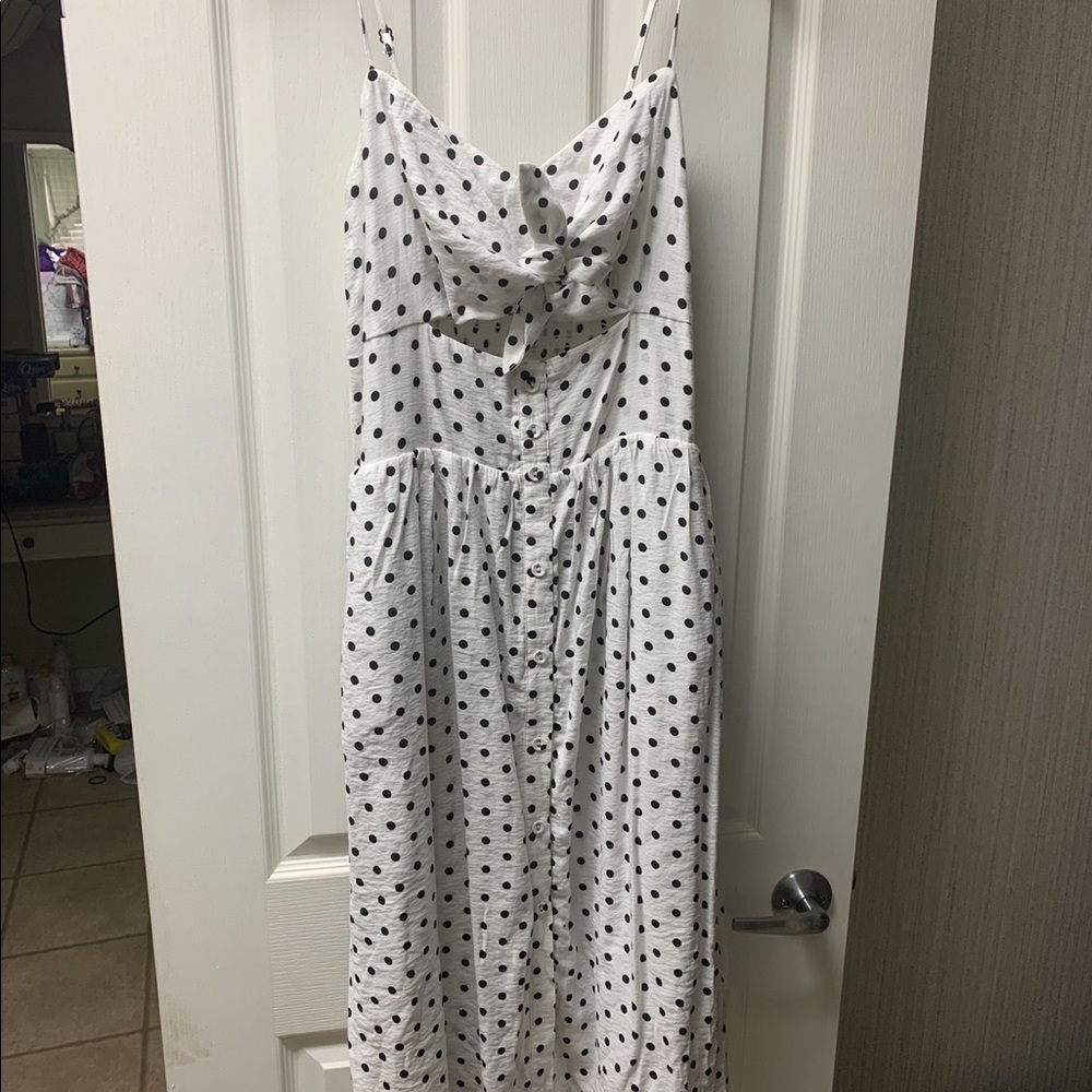 Xhilaration polka dot dress